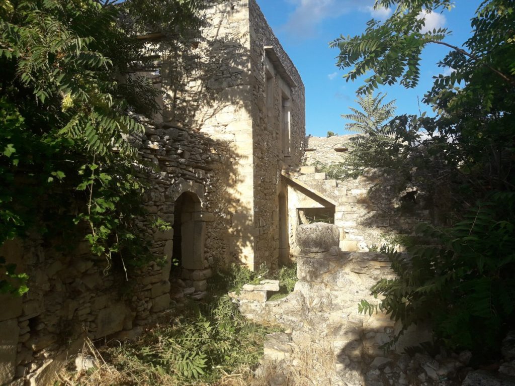 Old house restoration in Aspro