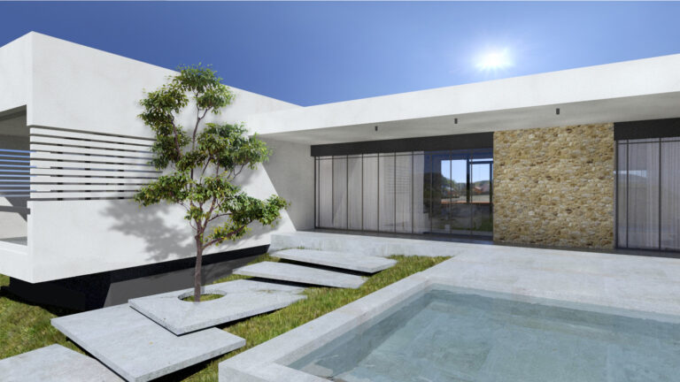 Modern Single Storey Villa With Private Pool -