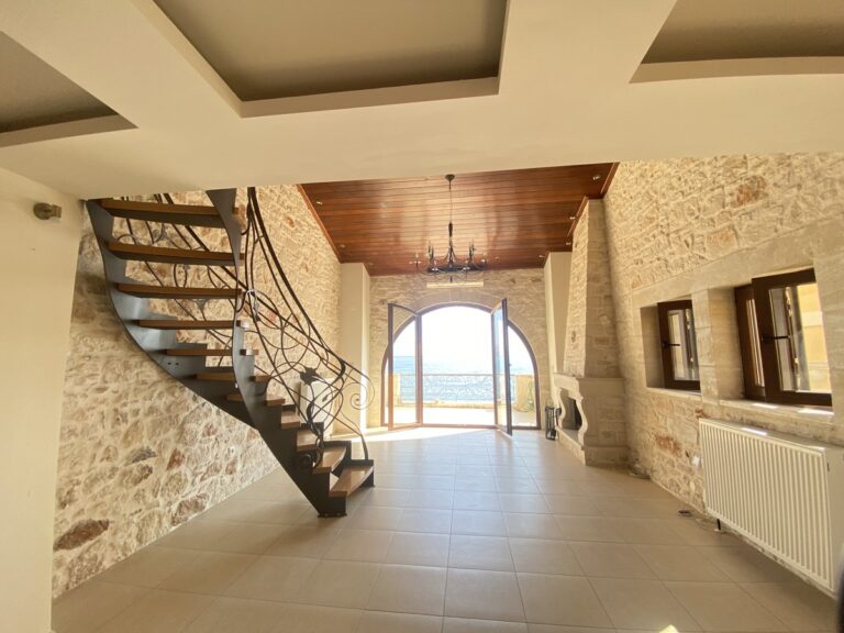 Seafront 2 Floor Stone House For Rent In Kalyves - 18