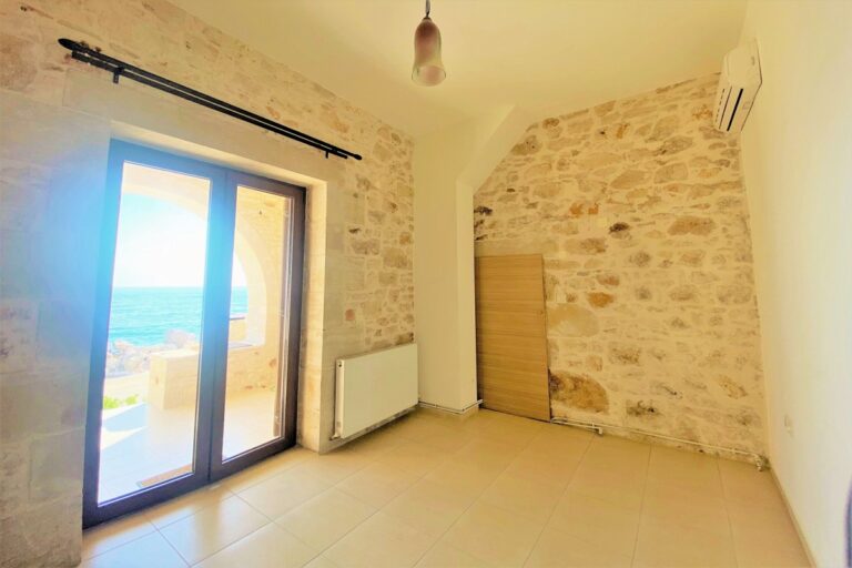 Seafront 2 Floor Stone House For Rent In Kalyves - 37