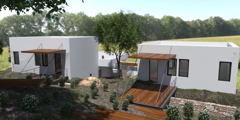 Two Magnificent Villas Side by Side in Kokkino Chorio - 
