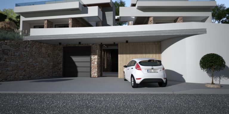 Two Magnificent Villas Side by Side in Kokkino Chorio - 