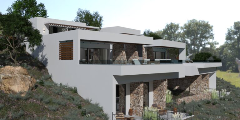 Two Magnificent Villas Side by Side in Kokkino Chorio - 