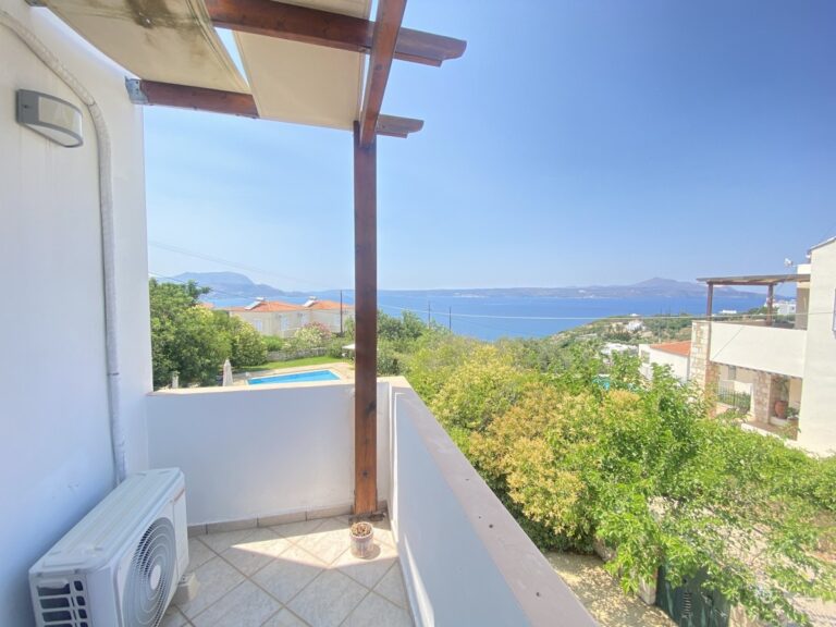 Villa in Plaka with Breathtaking Views and Private Pool For Rent - 