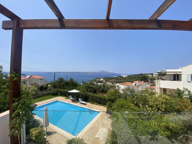 Villa in Plaka with Breathtaking Views and Private Pool For Rent - 