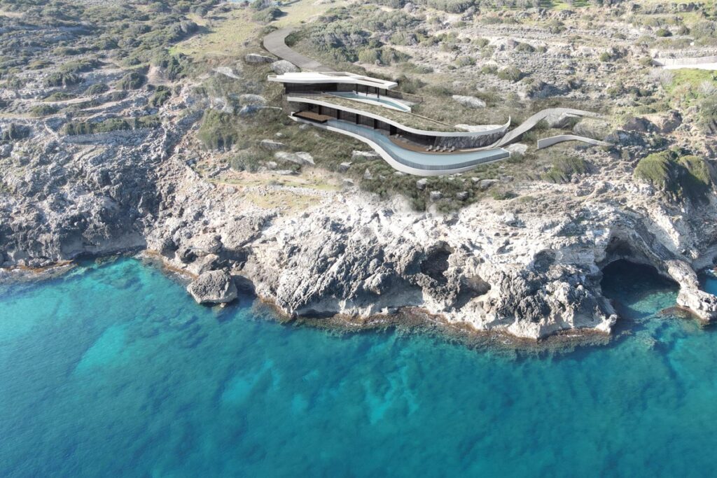 Blue Lagoon is an exquisite building project that harmoniously blends luxurious modern living with the natural beauty of its coastal surroundings. This exclusive development is situated in the heart of the Apokoronas region, overlooking the sparkling sea, ensuring a breathtaking view from every vantage point.