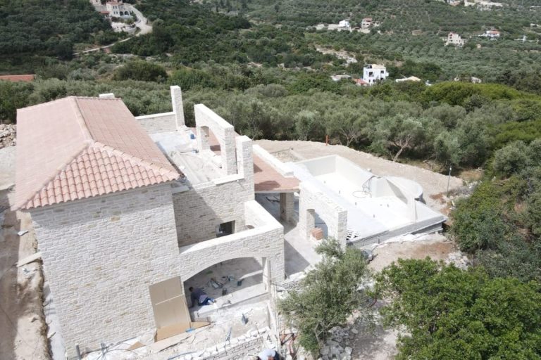 Almyrida Hill Stone Villa - 