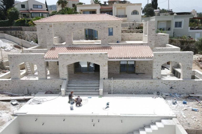 Almyrida Hill Stone Villa - 