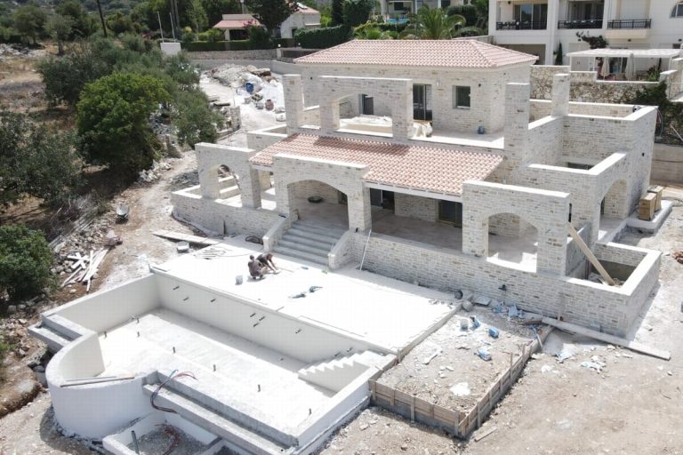 Almyrida Hill Stone Villa - 