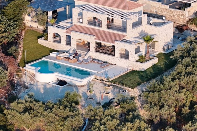 Almyrida Hill Stone Villa - 