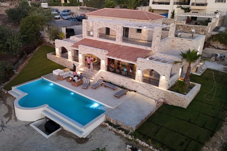 Almyrida Hill Stone Villa - 