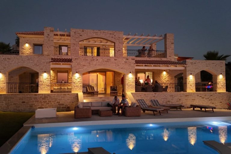Almyrida Hill Stone Villa - 