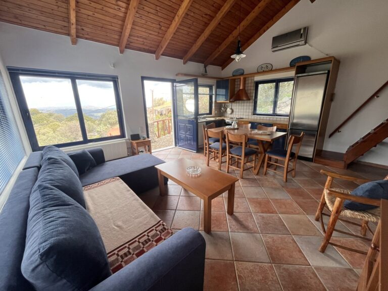 Fully Furnished 2-Bedroom Home with Mezzanine & Panoramic Views in Apokoronas - 14